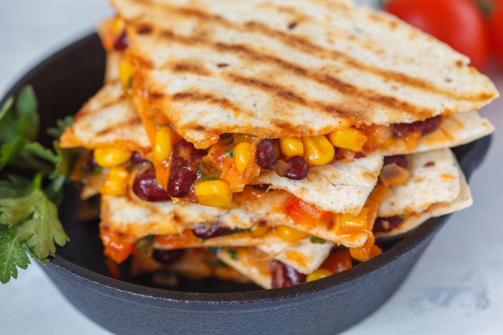 foods you've never grilled before, grilled quesadilla