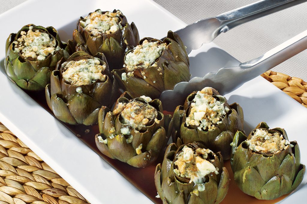 A cookbook to get you fired up about grilling Char-broil smoky baby bleu artichokes