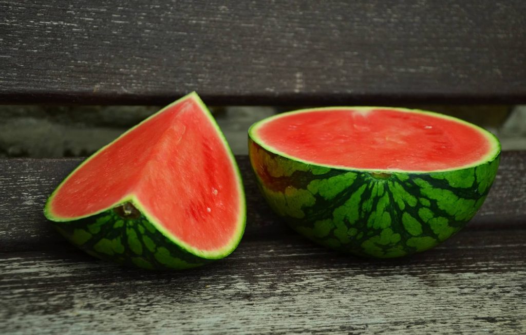 All the produce in season in July_watermelon