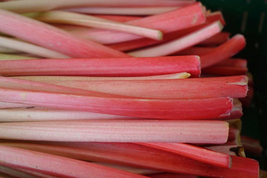 April produce guide What's in season_rhubarb