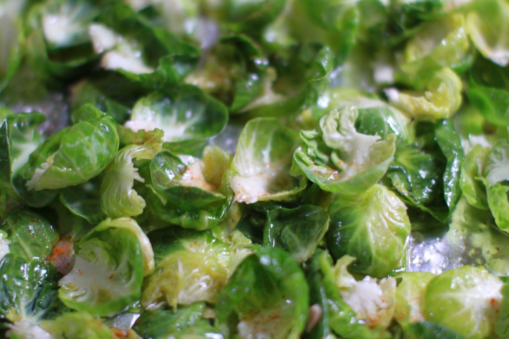 Brussel sprout chips with a kick-4