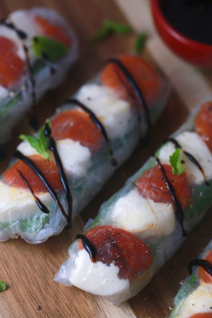 Caprese Summer Rolls are the newest must-have recipe for warm weather days