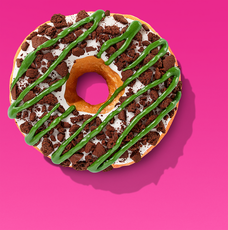 Dunkin' announces launch of holiday menu, including return of Peppermint Mocha_Holiday_Brownie_Crumble_Donut.jpg