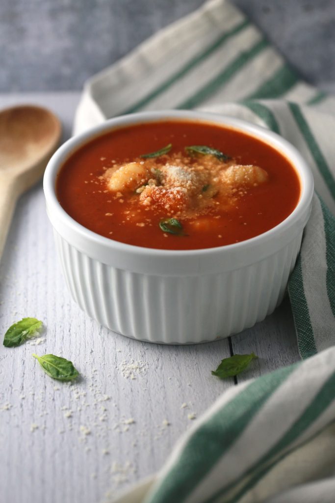 Easy Tomato Basil and Gnocchi soup_2