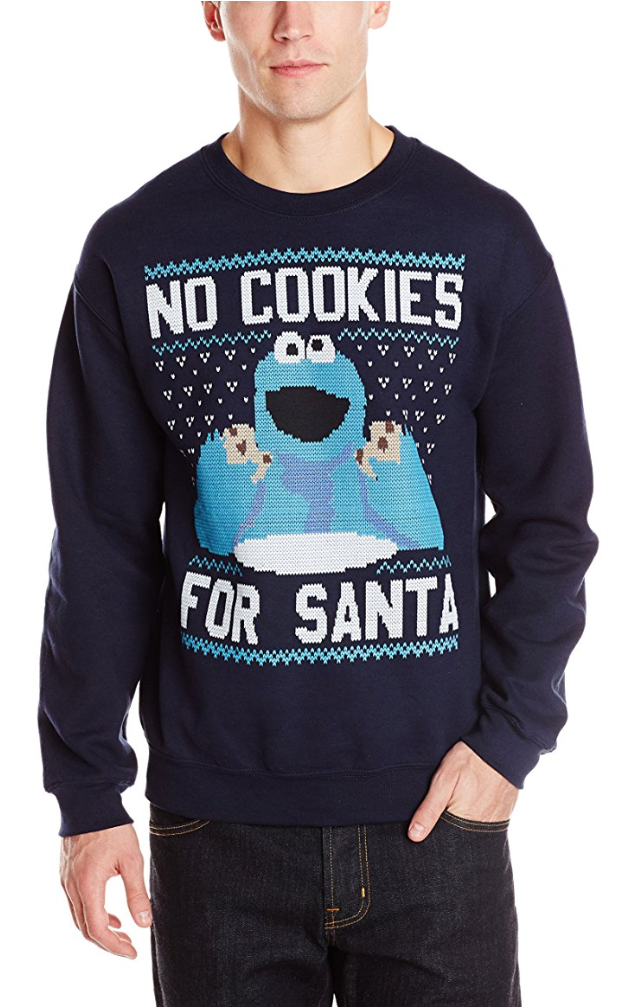 Food-themed ugly Christmas sweaters for all your holiday get togethers-fast food- gingerbread- cookies