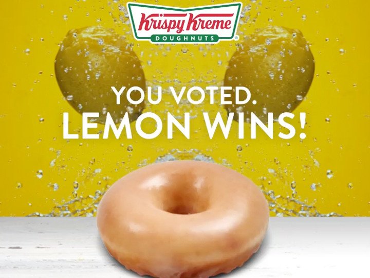 Krispy Kreme debuts new Lemon doughnut for 1 week only