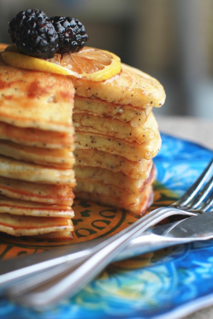 Lemon poppyseed pancakes5