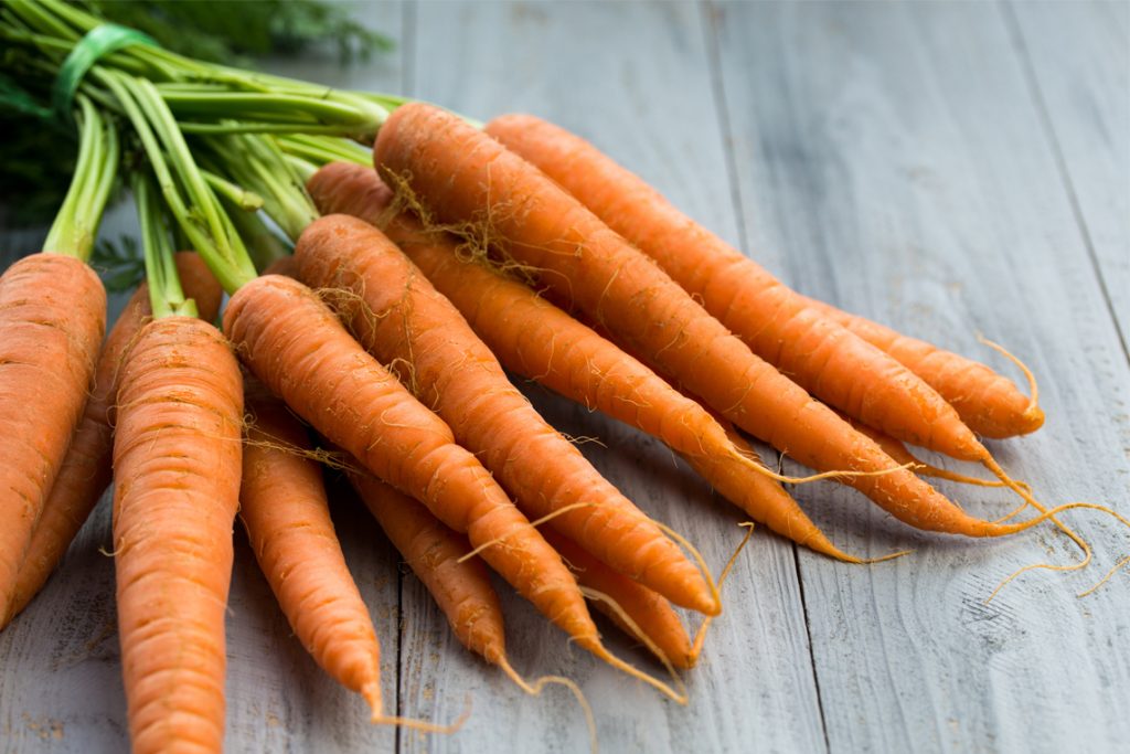 Moldy foods that are still safe to eat, according to the USDA_carrots