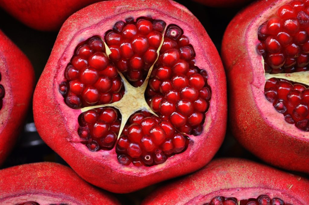 November produce What's in season - pomegranate
