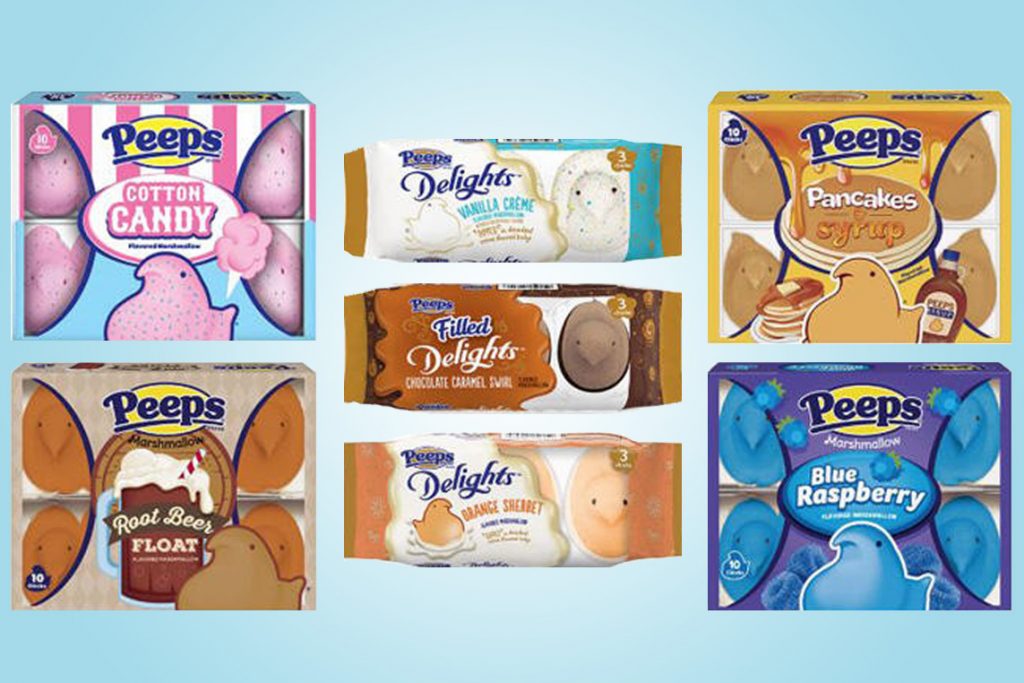 Peeps debuts 7 new fun flavors for Easter, including cotton candy