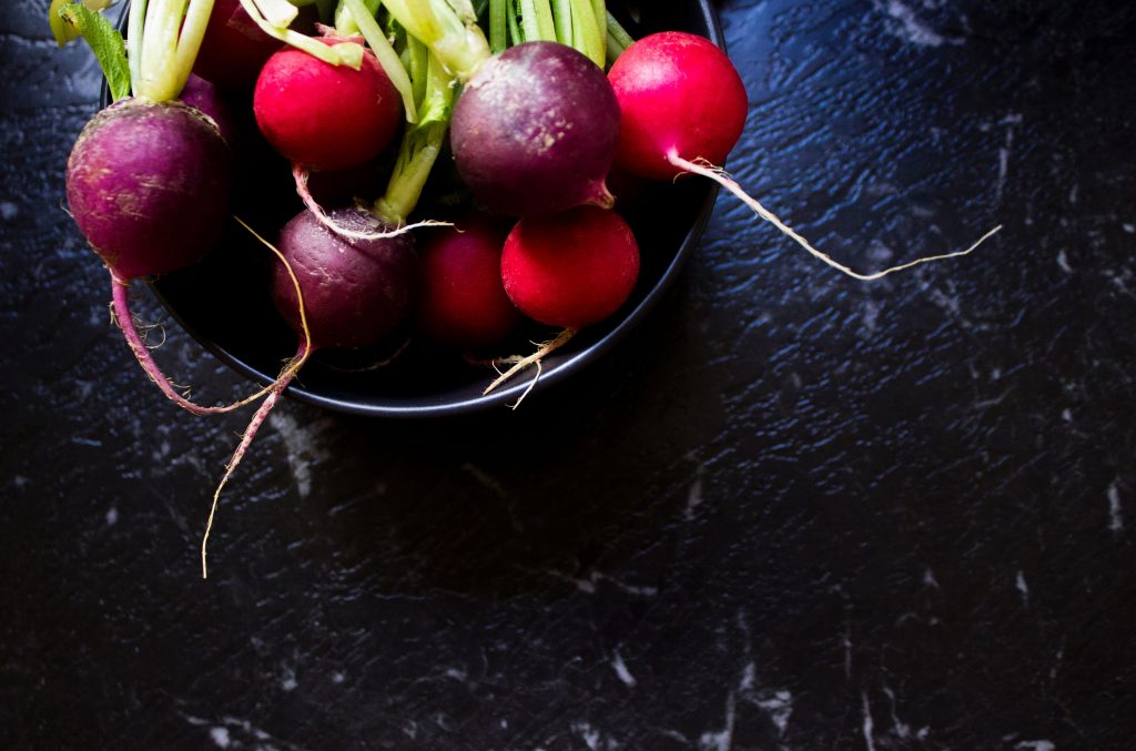 Save money and buy produce in season in March - radishes