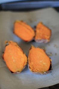 Egg-in-a-hole Sweet Potatoes
