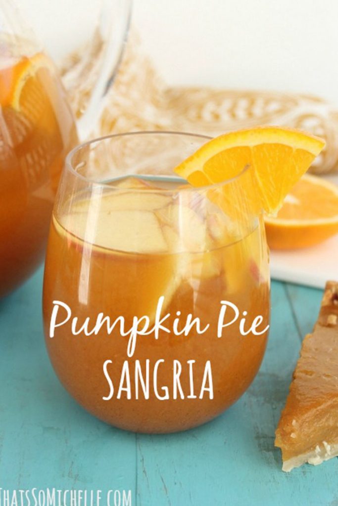 Pumpkin Pie sangria