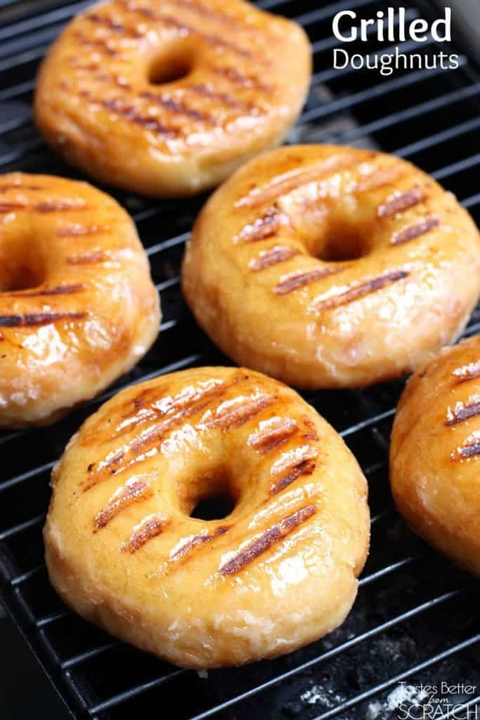 grilled donuts