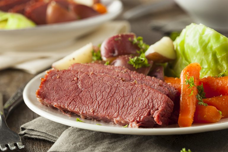 5 Irish Foods You're Basically Required to Eat on St. Patrick's Day_corned_beef