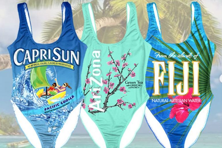 Capri sun swimsuits are here for a splash of '90s nostalgia