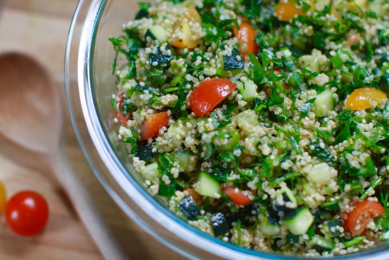 Explore the fresh flavors of Tabouli quinoa salad this spring-3
