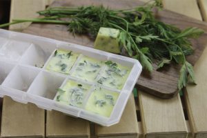 Freezing herbs and other methods to make them last all winter