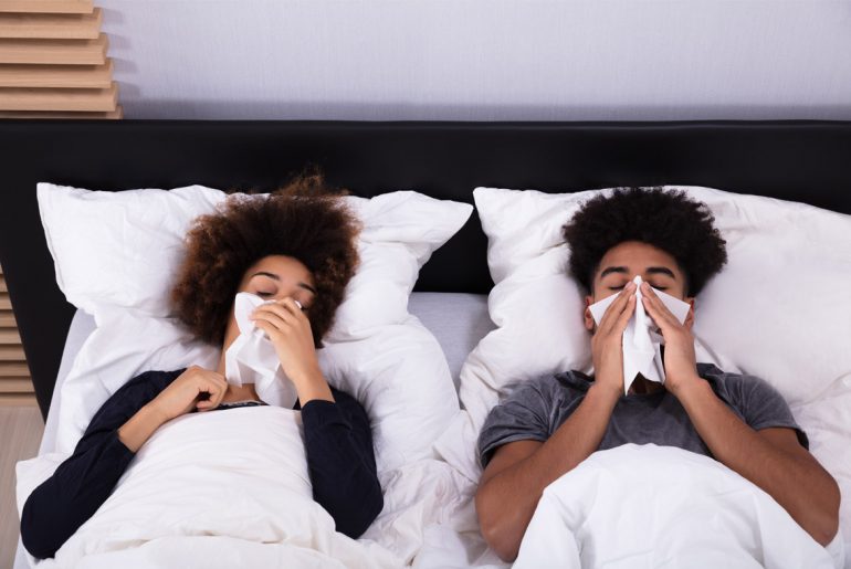 Here's how long you're contagious with the flu virus