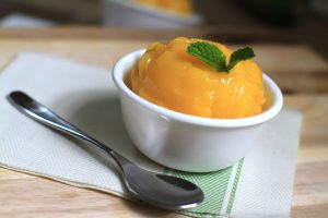 3 Ingredient Easy Mango Sorbet Recipe by Everybody Craves