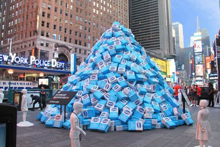 Kind Bar dumps sugar in Time Square