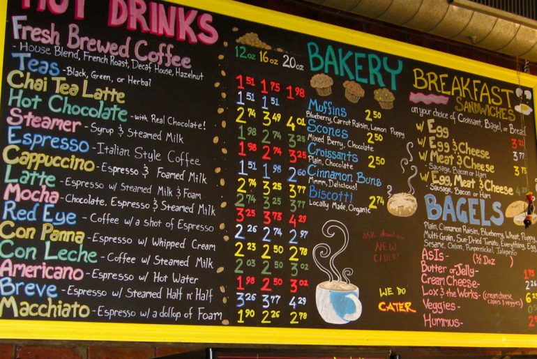 Restaurants with handwritten menus are seen as healthier, study says