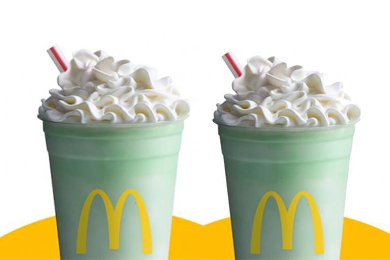 Shamrock shakes return to McDonald's menus nationwide