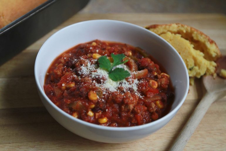 Slow-cooker mexican turkey chili makes for a lean, hearty meal