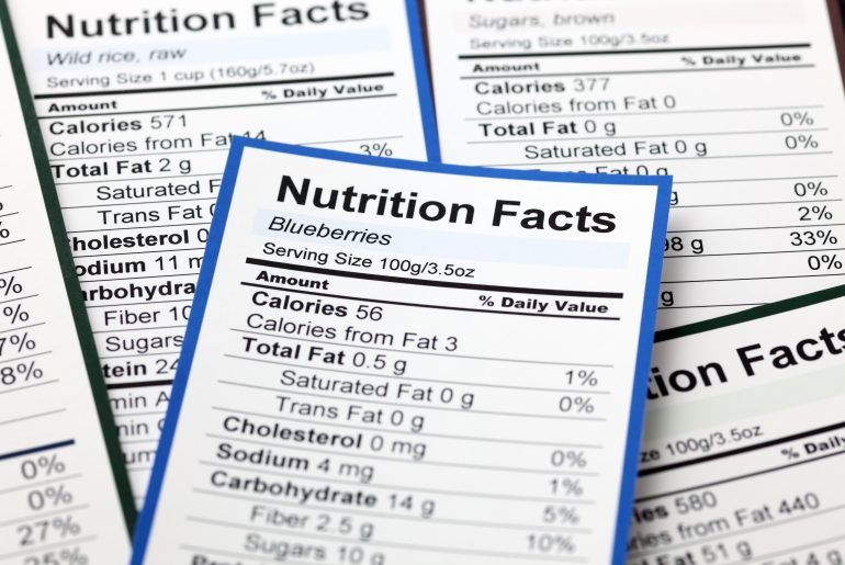 Study shows Nutrition labels aren't used by many young adults
