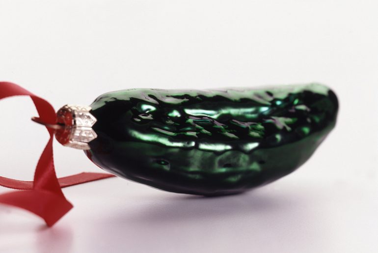 The uncertain origins of the Christmas Pickle ornament