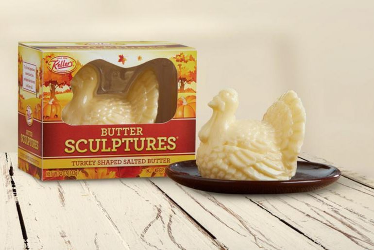 This turkey-shaped butter will be the talk of the table
