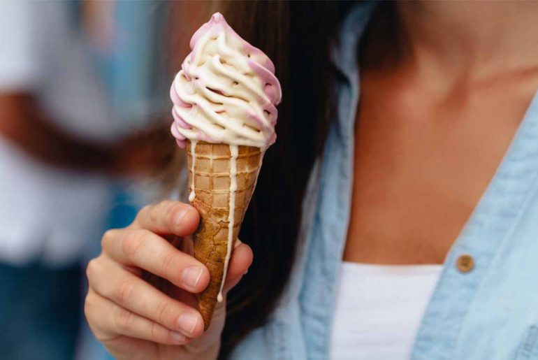 What's the difference between ice cream and custard?