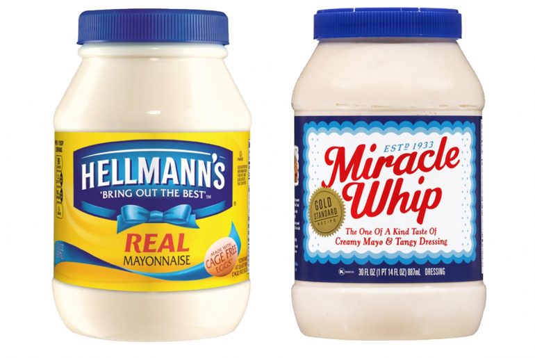 What's the difference between mayonnaise and miracle whip?