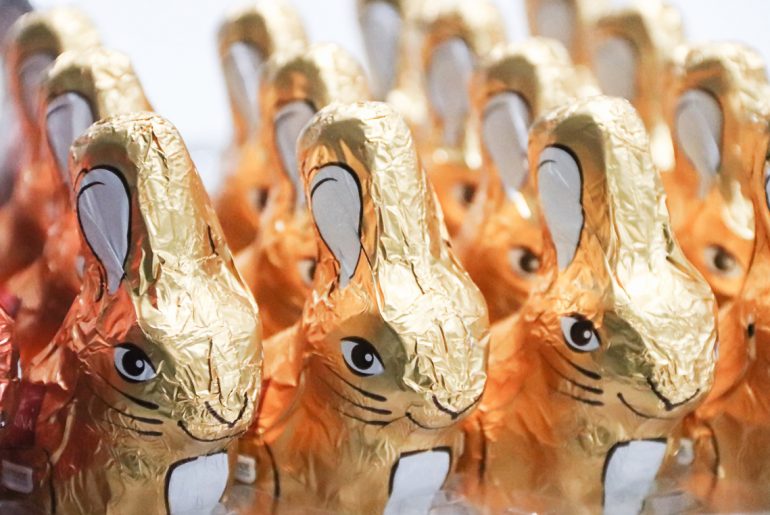 Why do we eat chocolate bunnies on Easter?
