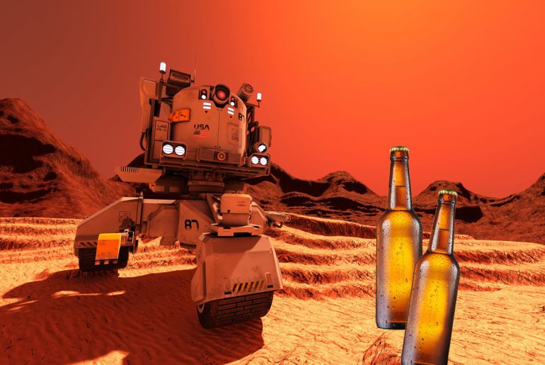 Budweiser talks making martian beer by Everybody Craves