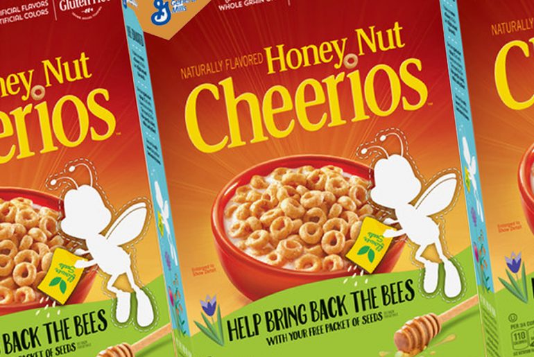 Honey Nut Cheerios' 'Buzzbee' Goes Missing for a Cause by Everybody Craves