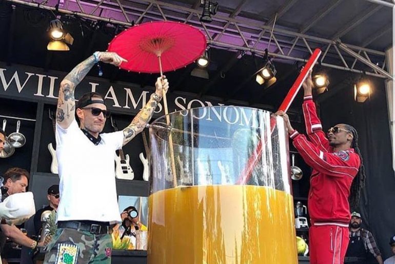 chefhkeller-snoop-dogg-gin-&-juice-guinness-world-record