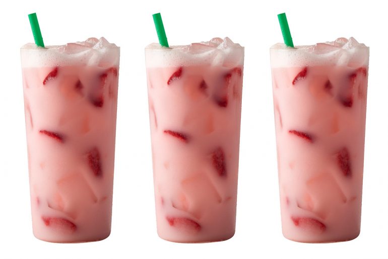 Starbucks 'Pink Drink' Goes public for summer 2017 by Everybody Craves