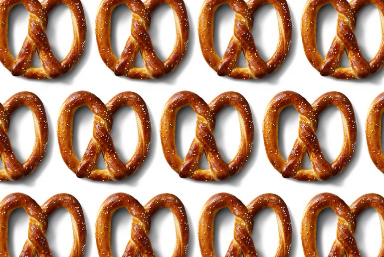 Get a free pretzel on national pretzel day by Everybody Craves