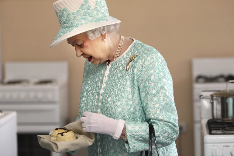 What queen requests for breakfast, lunch, dinner and drinks by Everybody Craves